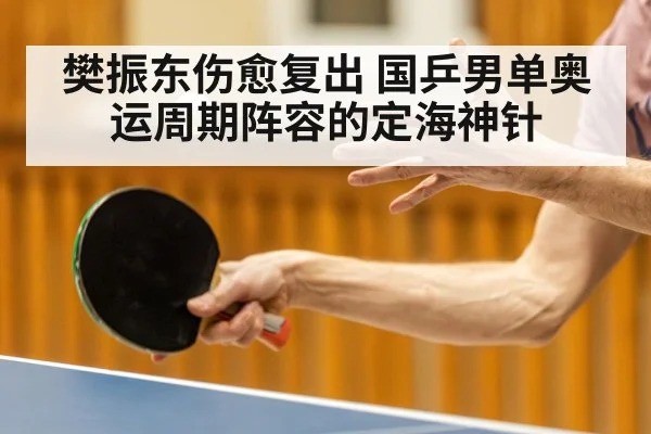 樊振东伤愈复出 国乒男单奥运周期阵容的定海神针